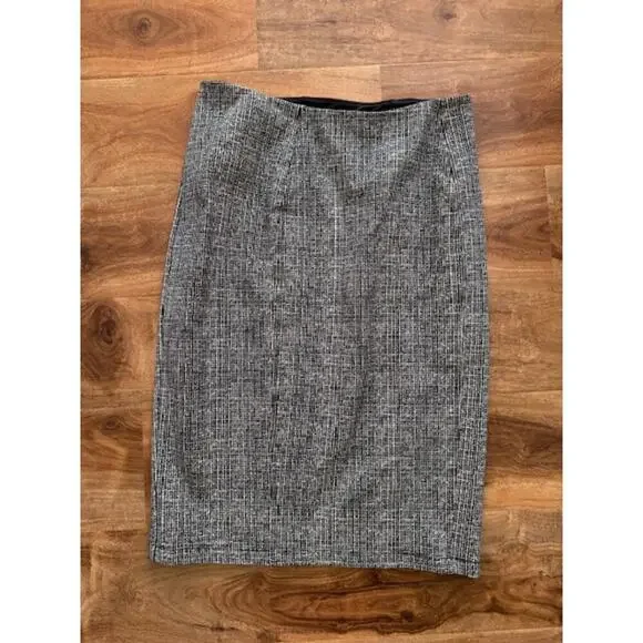 Liverpool Women's Bia Knit Black & White Pencil Skirt- Size 2 - Picture 2 of 5